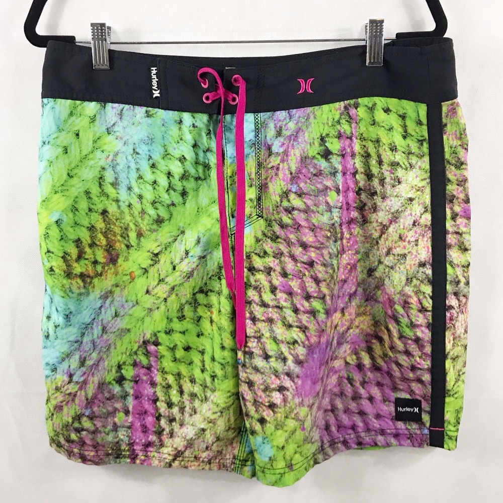 Hurley Colorful Swimming Trunks Board Shorts 33